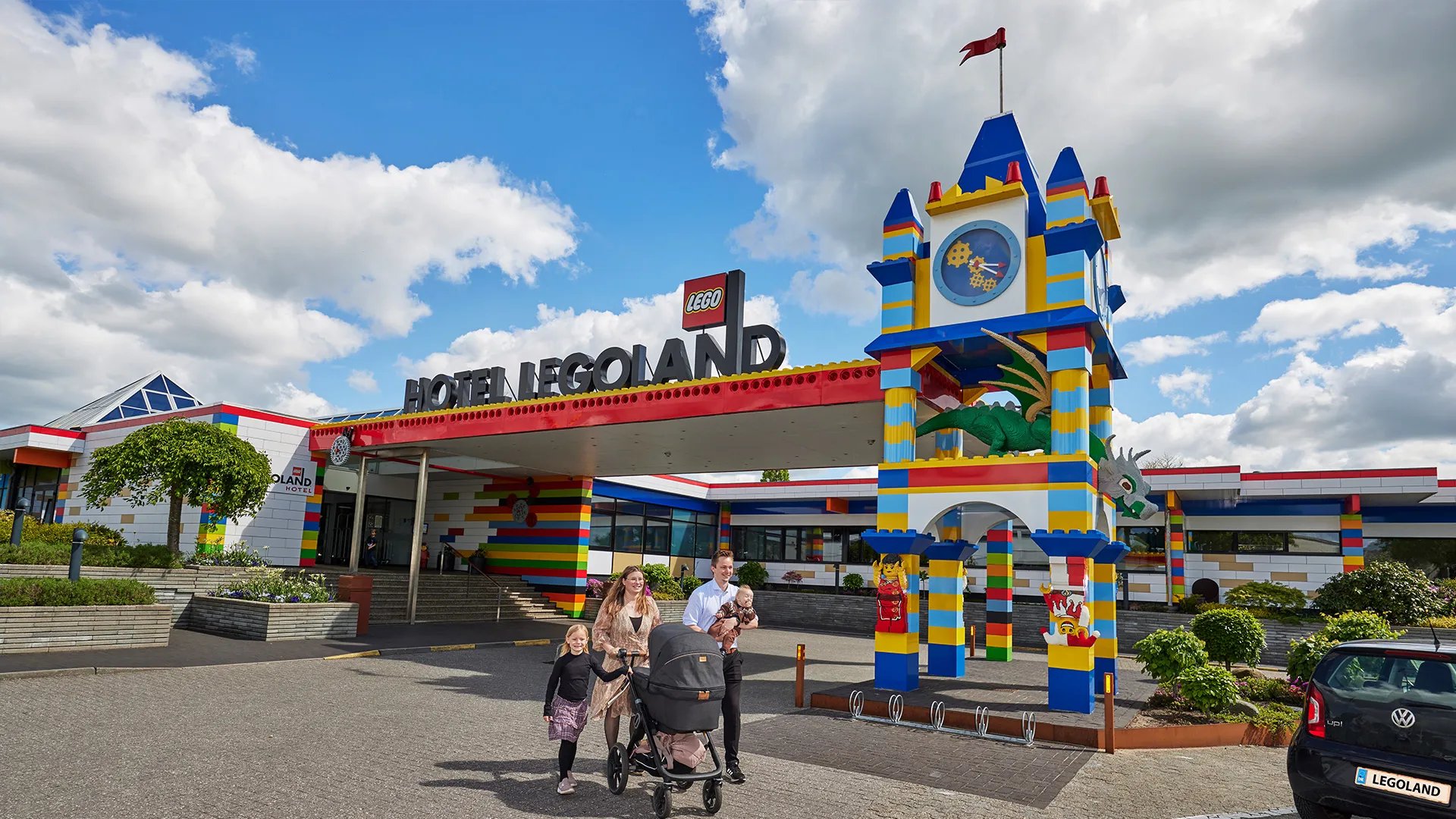 Hotel LEGOLAND Billund - Toddler-friendly hotel exterior and facilities
